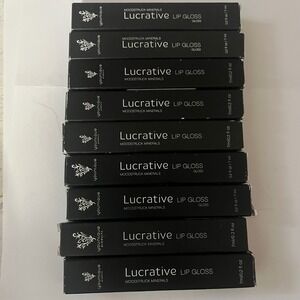 New Lot of Younique Moodstruck Lucrative Lip Glosses Lethal Ladylike Lovesick